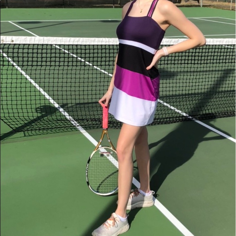 Color Block Tennis Dress